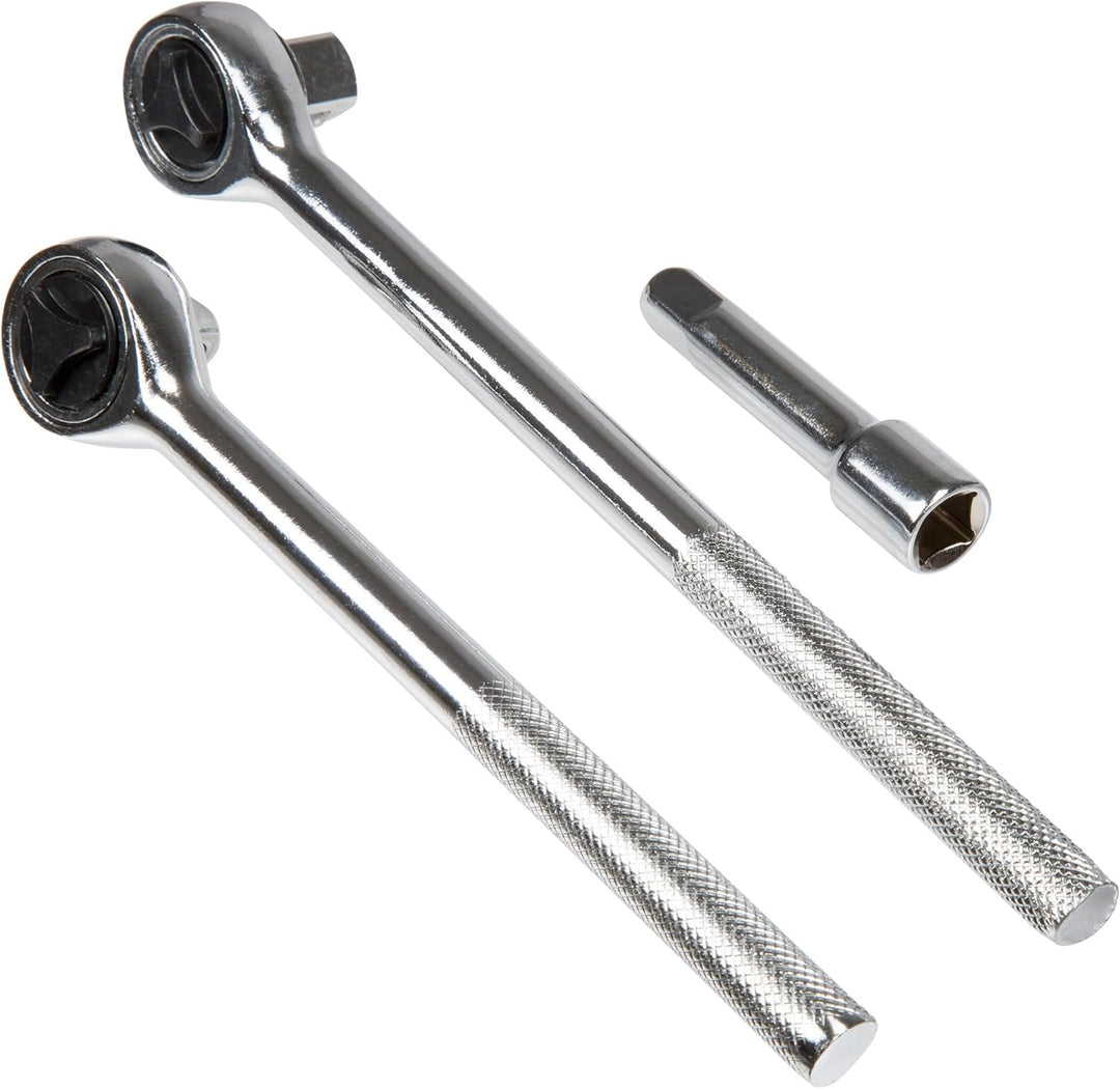Stalwart 75-HT3014 SAE und metrisches Steckschlüssel-Set, 1/4, 3/8 und 1/2 Zoll, 52-teilig 52 Teile,