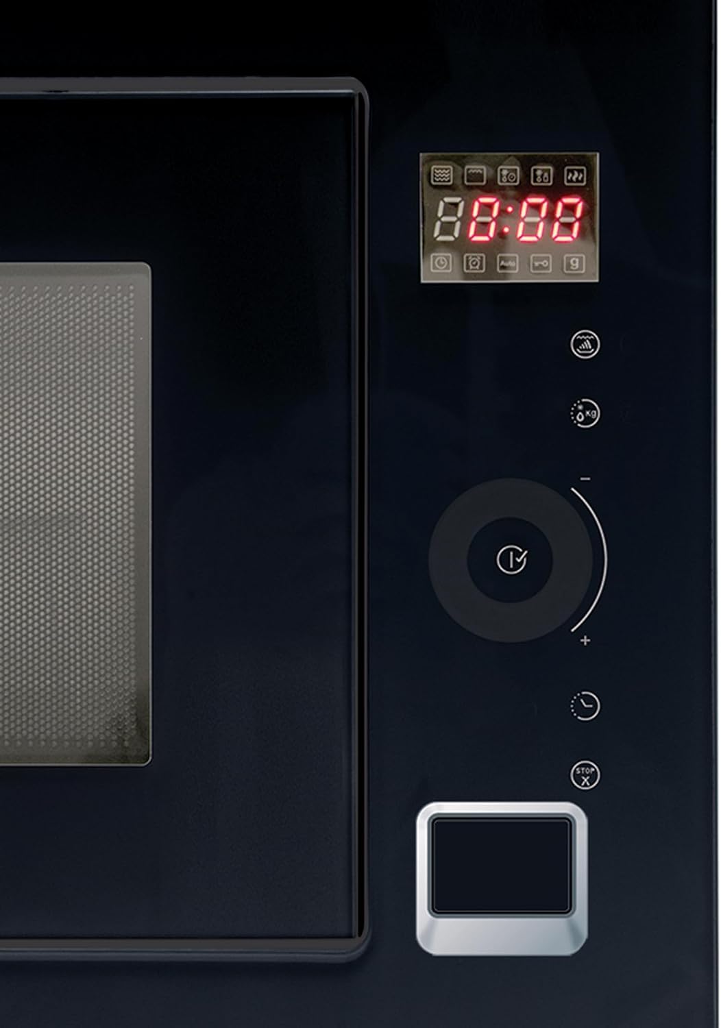 CATA MC 25 GTC BK Mikrowelle schwarz Einbaumodell 900 W mit 5 Leistungsstufen und 1000 W Grill Timer