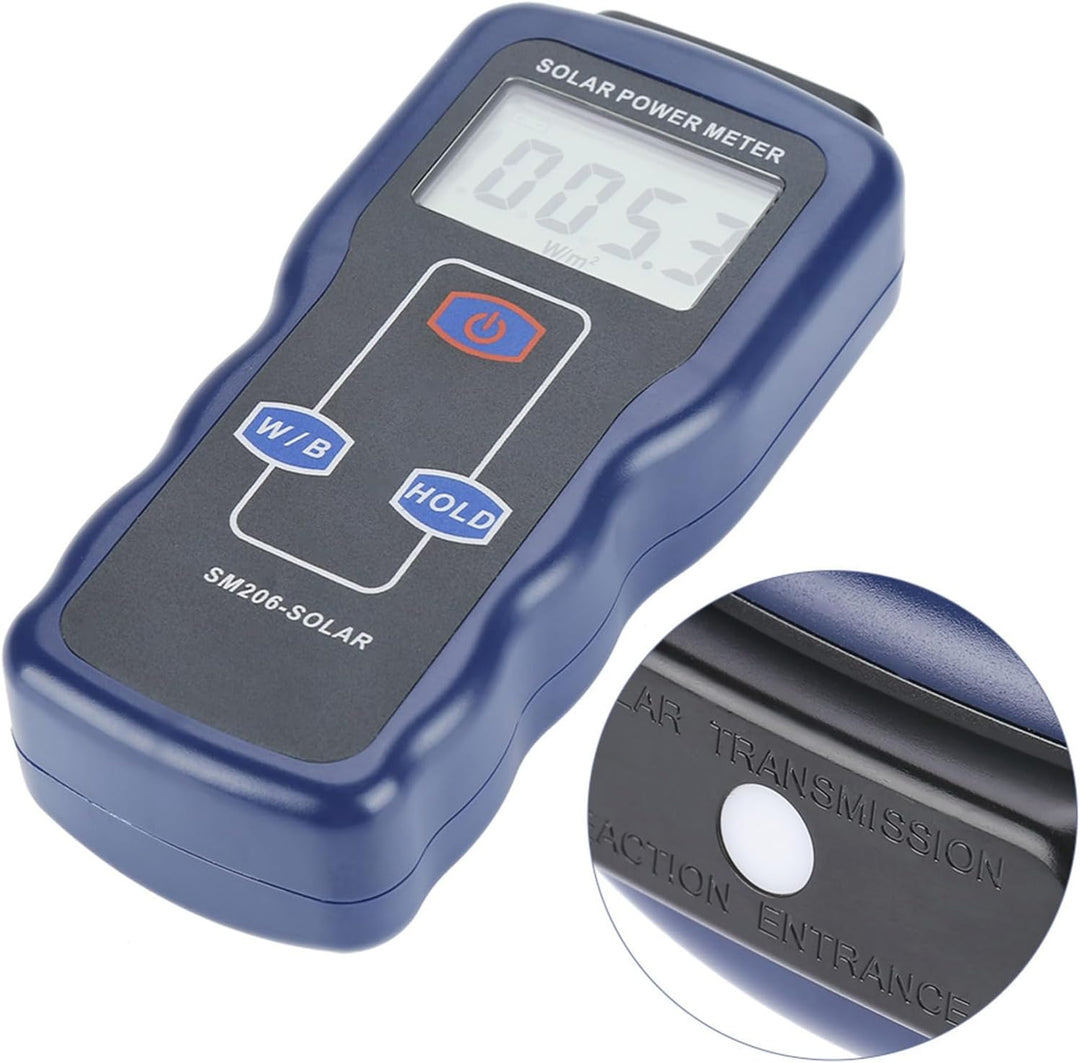 Einstrahlungsmessgerät Solar Solar Power Meter Sm206 Digital Solar Power Meter Sonnenlicht Strahlung