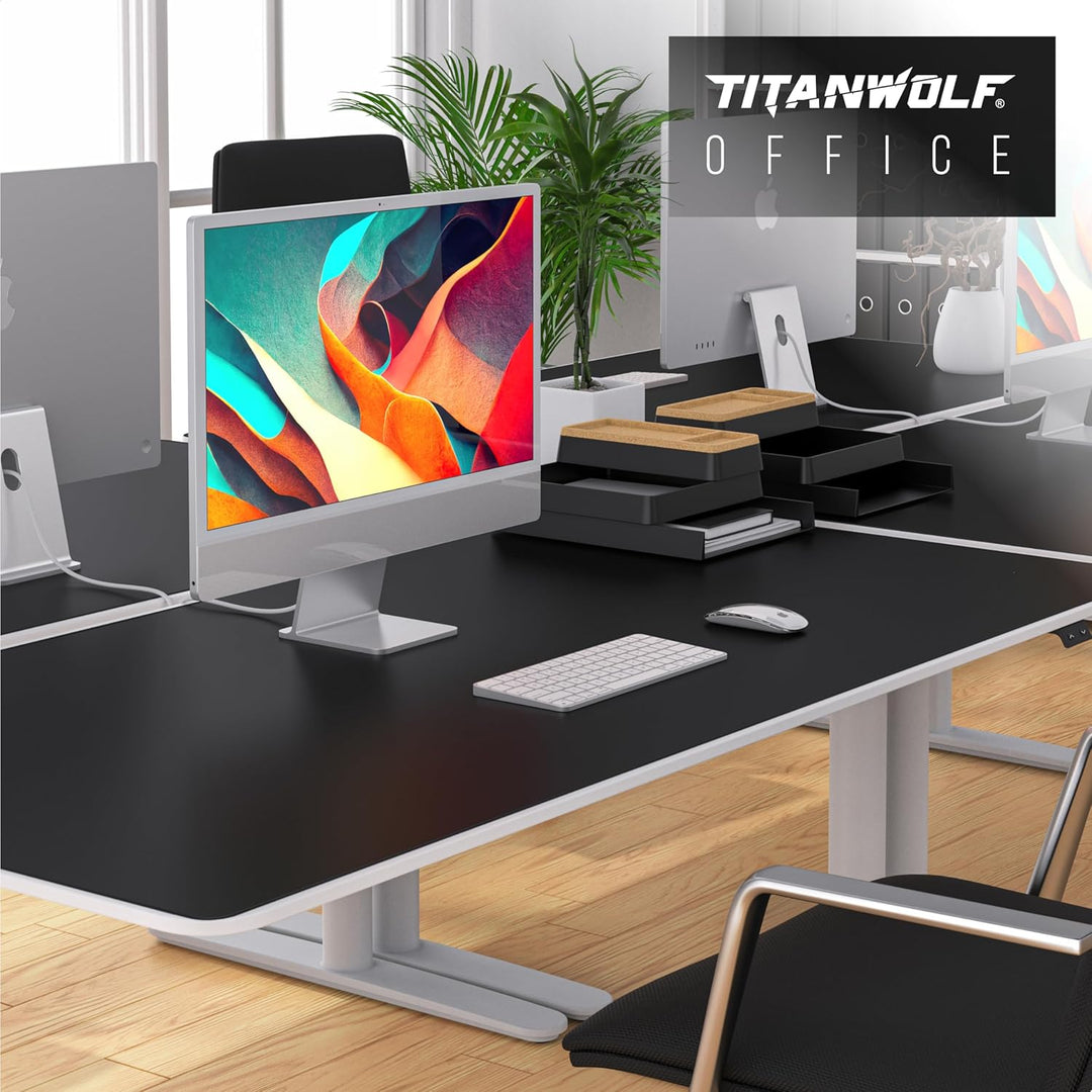 Titanwolf Übergrösse Mauspad 1800x800mm, XXXL Mousepad Home und Office Schreibtischunterlage Gross,