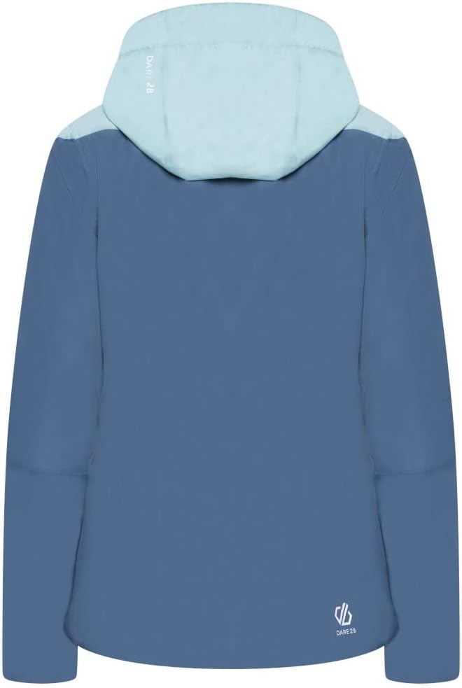Dare 2b Rapport Jacket Damen-Skijacke, wasserdichtes und atmungsaktives Recyclingmaterial, Schneefan