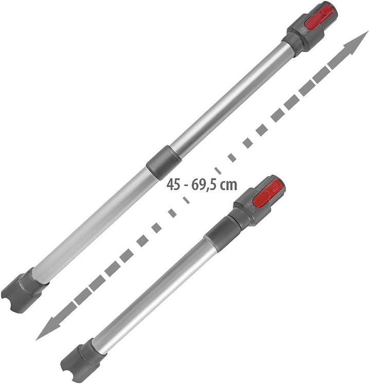 Sichler Haushaltsgeräte Staubsaugerzubehör: Teleskoprohr für Dyson-Akku-Staubsauger V7/V8/V10/V11/V1