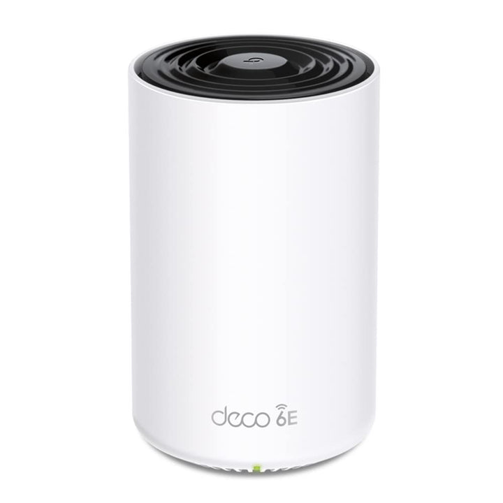 TP-Link Deco XE75 Mesh WLAN Set (1 Pack), Wi-Fi 6E AXE5400 Tri-Band Router & Repeater, 3× Gigabit Po