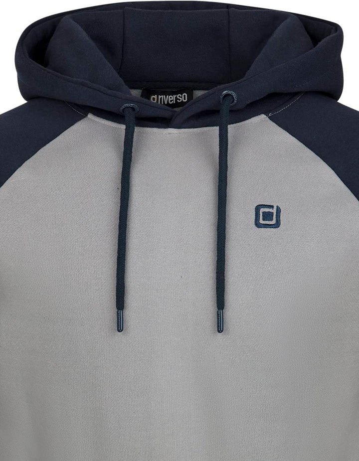 riverso Herren Kapuzenpullover RIVNino Hoodie Sweatshirt Pullover Kapuze Kängurutaschen Regular Fit