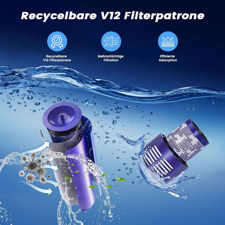 V12 Akku für Dyson V12, Akku für V 12 Detect Slim SV20 SV26 SV30 SV34 SV35 SV46 965470-01 394167-1 3