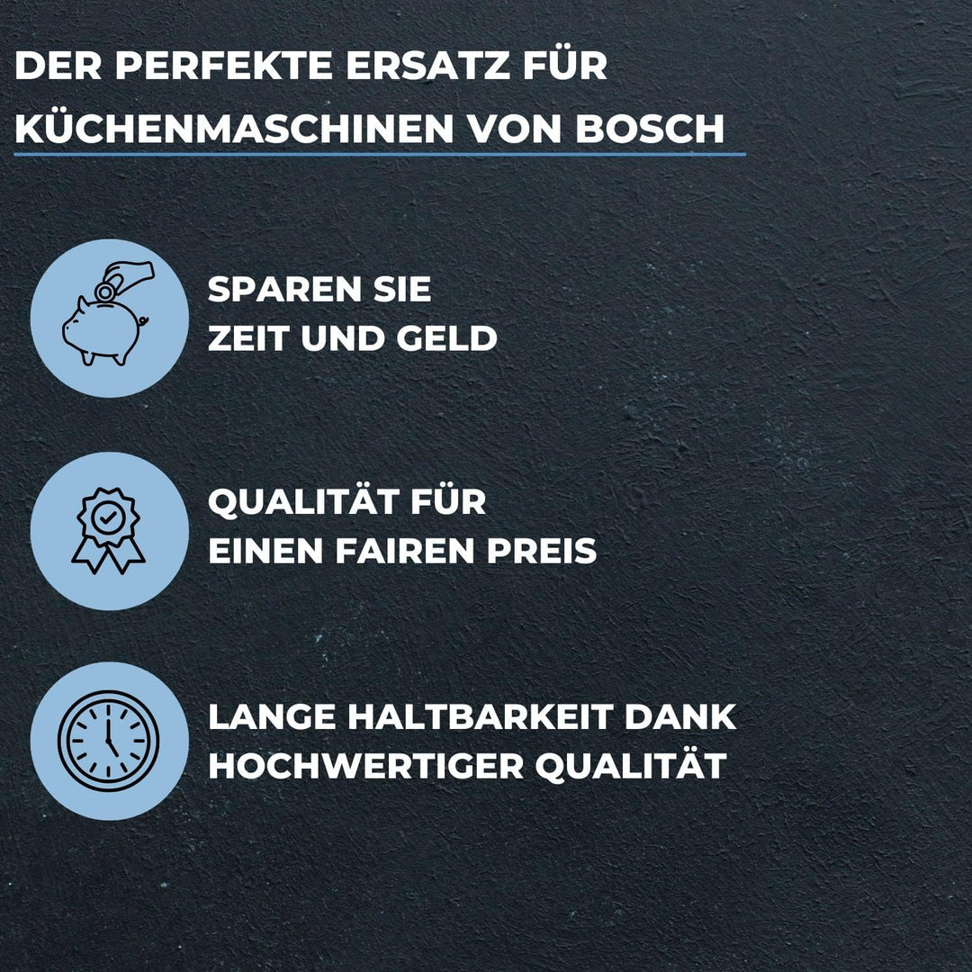 LICHTBLAU Träger Werkzeughalter grau Bosch Küchenmaschine I Ersatz Träger passend für Bosch MCM3100W
