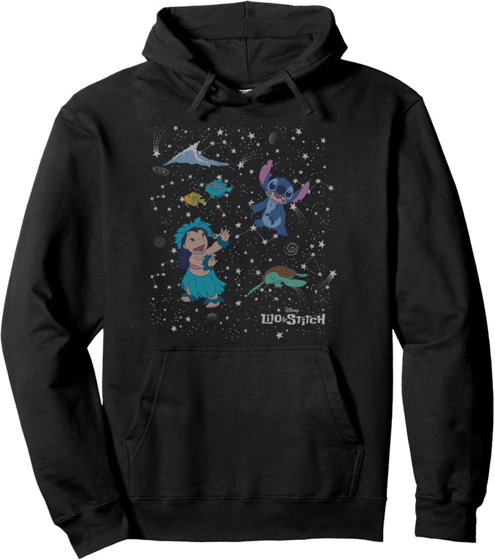 Disney Lilo & Stitch Constellations Pullover Hoodie