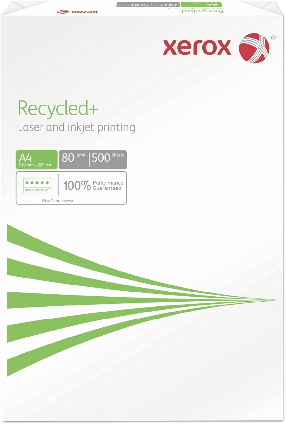 Xerox Recycled+ Papier 003R91912 - DIN A4 80 g/m² - Kopierpapier für Laserdrucker und Kopierer - aus