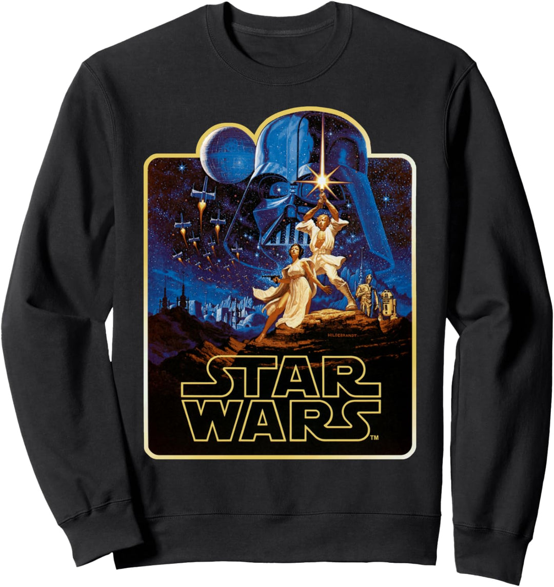 Star Wars A New Hope Movie Poster Sweatshirt