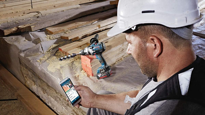 Bosch Professional 18V System Akku-Schlagbohrschrauber GSB 18V-110 C (max. Drehmoment 110 Nm, inkl.