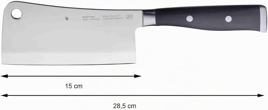 WMF Grand Class Chinesisches Hackmesser 28,5 cm, Made in Germany, Messer geschmiedet, Performance Cu