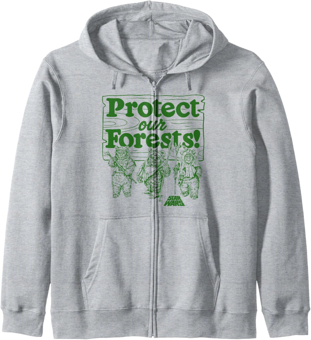 Star Wars Ewoks Protect Our Forests Camp Kapuzenjacke
