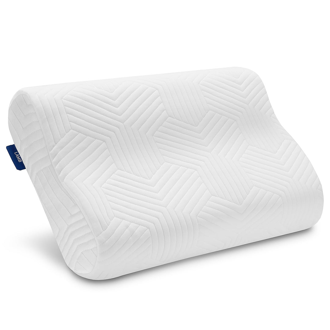 LAMB Höhenverstellbares Memory Foam Kissen, Ergonomisches Kissen | Nackenstützkissen, Seitenschlafki