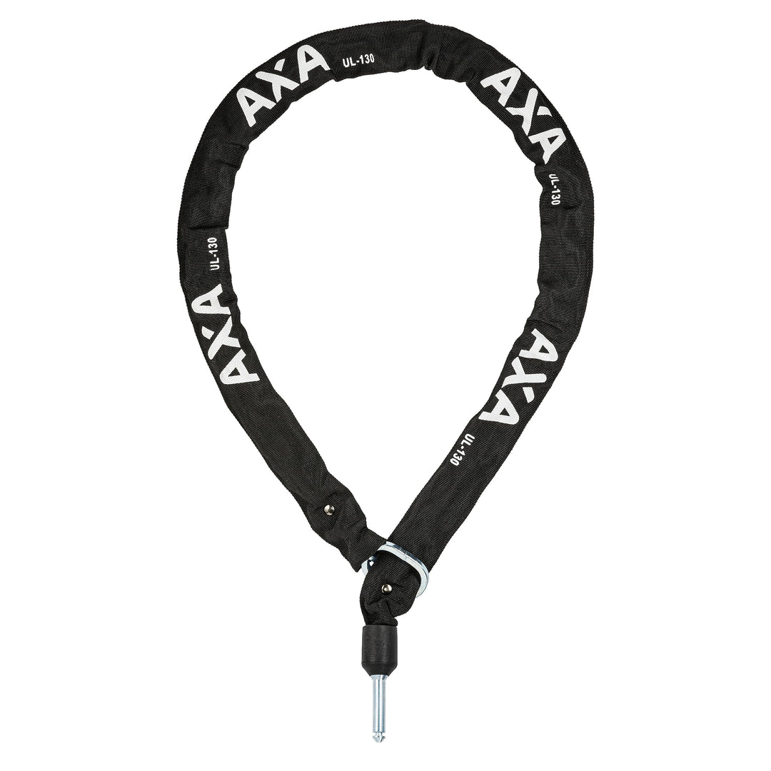 AXA Einsteckkette ULC130 schwarz Länge 130cm, Stärke 5,5mm, sw, 10mm Pin, 59571395SS
