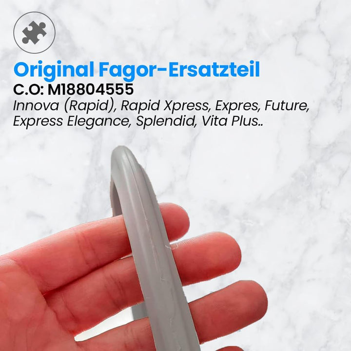 Fagor Ersatz-Gummi-Schnellkochtopf M18804555, kompatibel mit Fagor-Schnellkochtopf mit Einem Innendu