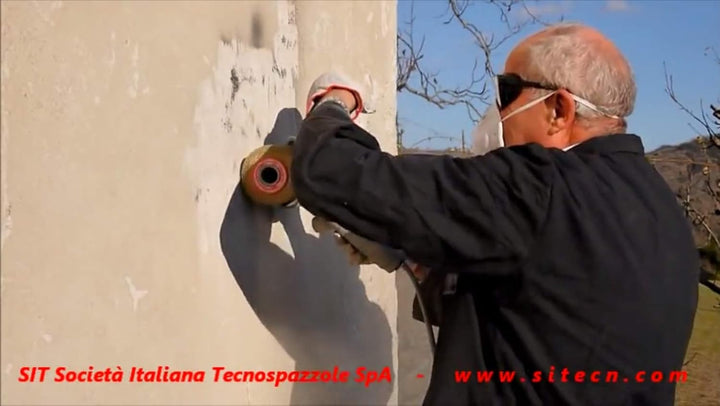Sit Tecnospazzole 1361 Stahl Welldrahtschleifbürste Bürstenband 100 mm
