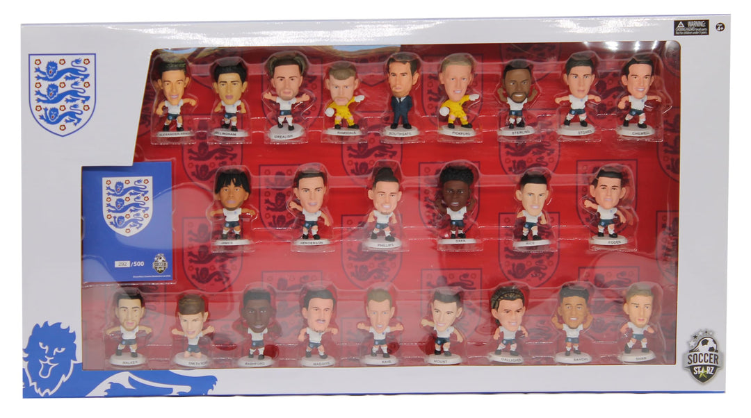 SoccerStarz - England Team Pack 24 Figur (2022 Version)