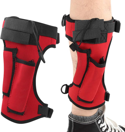 VGEBY Diving Leg Knife Wrap, dedizierter Verstellbarer Neopren Leg Sheath Strap HolderAnkle Knife Wr