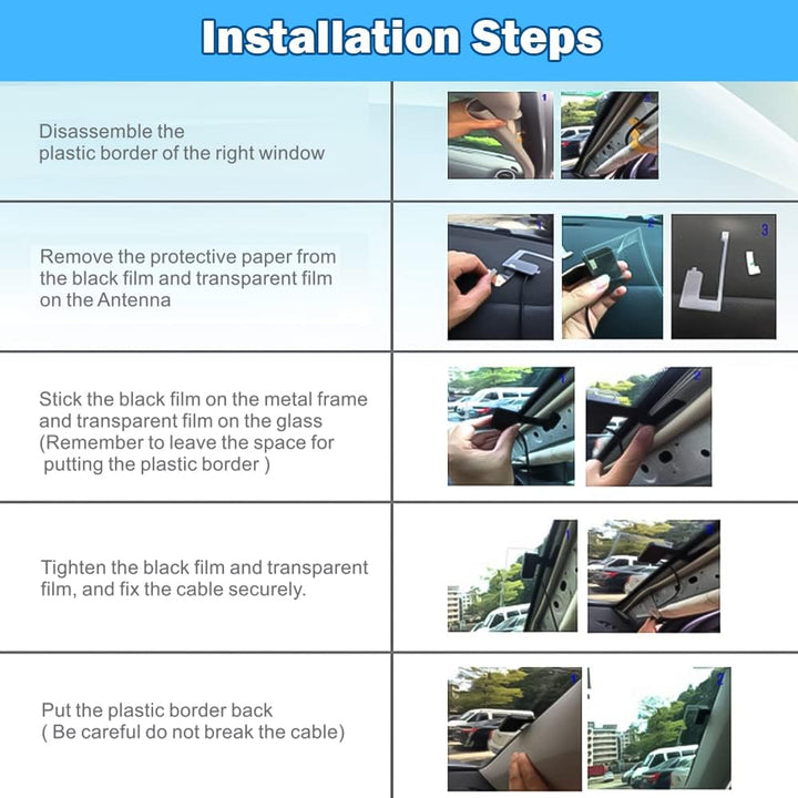 Hikity DAB+ Adapter Antennentuner für Autoradio Digital Empfänger Externe DAB Box Adapter Tuner Komp