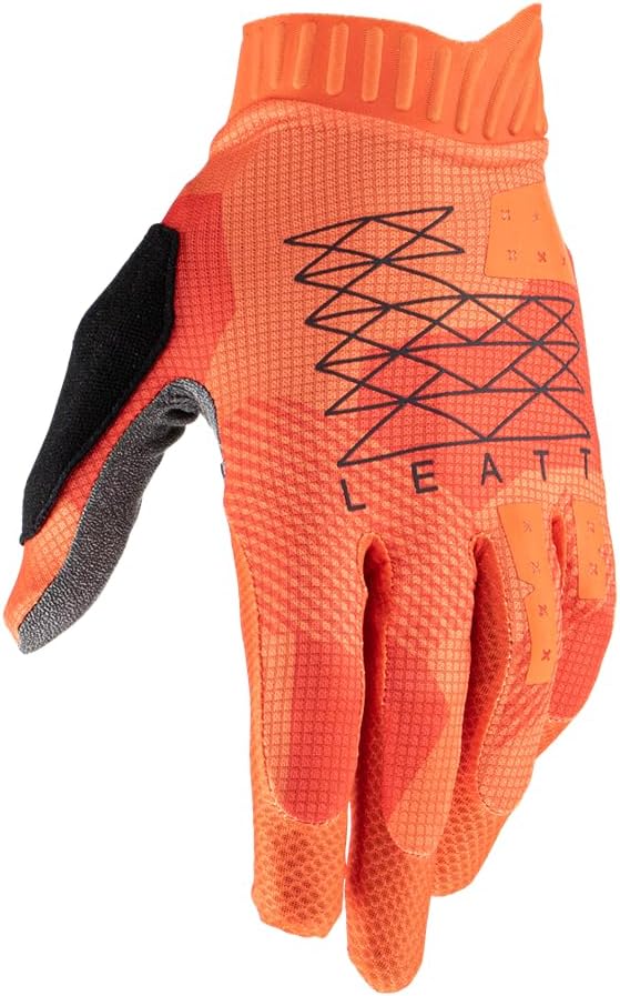 Leatt Men's MTB 1.0 Gloves Gripr L Flame, L Flame