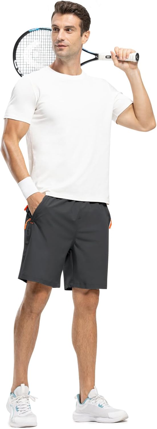 TBMPOY Herren Laufshorts Laufshorts L A1-grau, L A1-grau