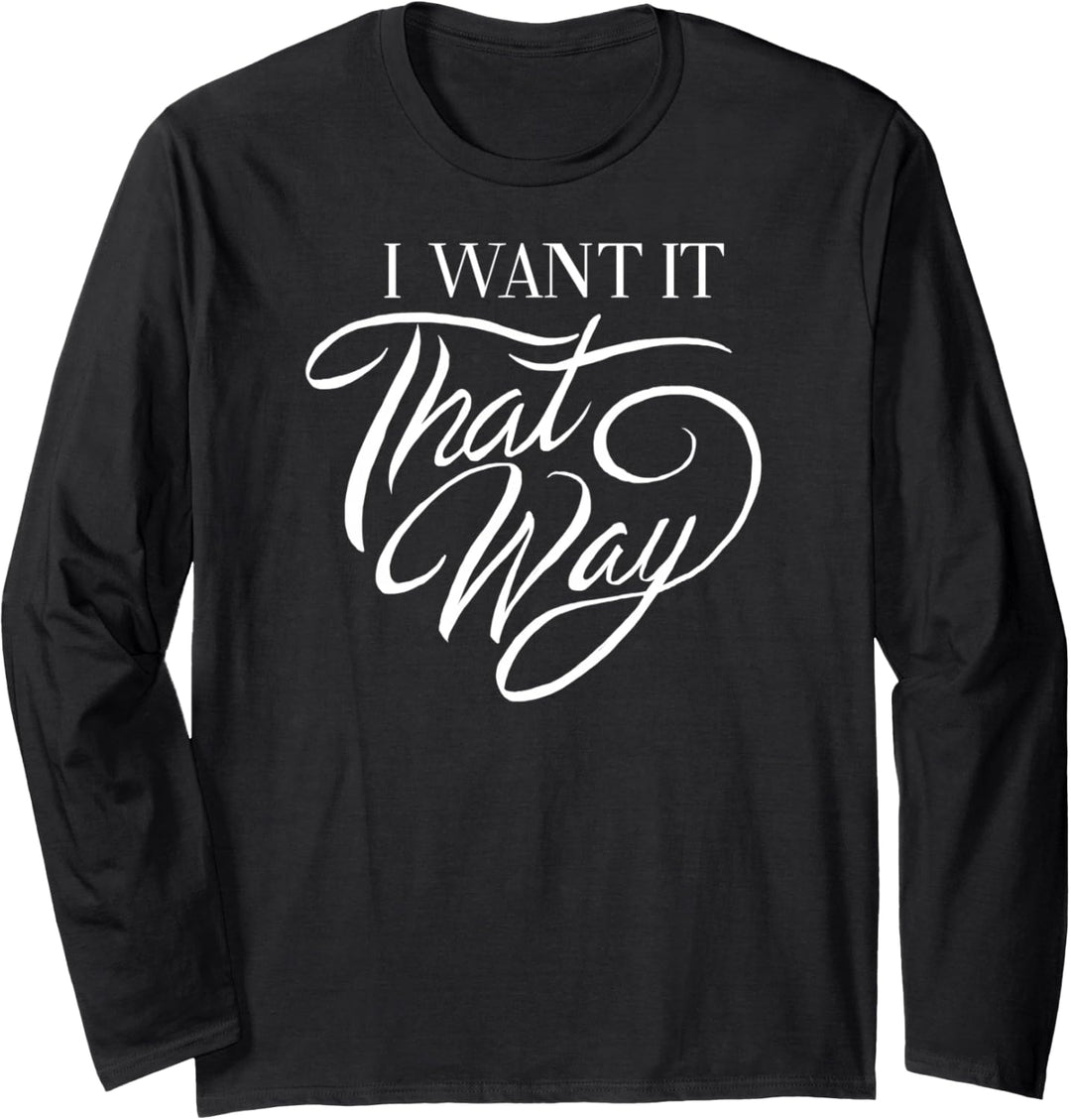 Backstreet Boys – I Want It That Way Langarmshirt