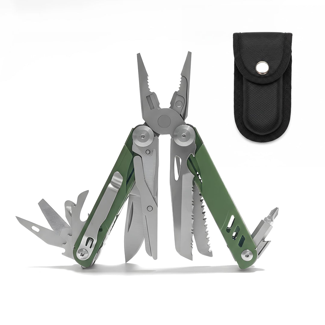 18-in-1-Multitool mit Klinge aus Edelstahl, ein multifunktionales EDC-Werkzeug für Männer - ideal zu