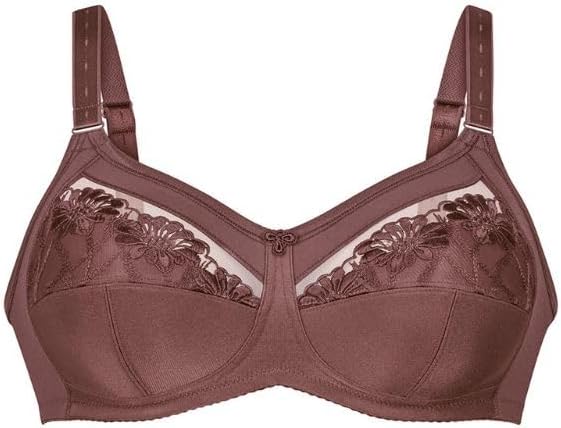 Anita Damen BH (Ohne Bügel), 5448 Entlastungs-BH Safina 70G Berry, 70G Berry