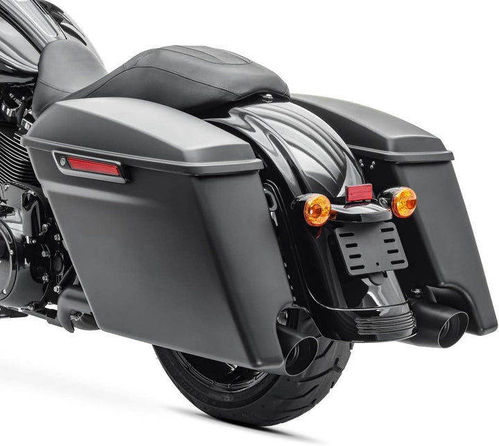 Seitenkoffer Stretched für Harley Davidson Street Glide Special 15-23 schwarz matt