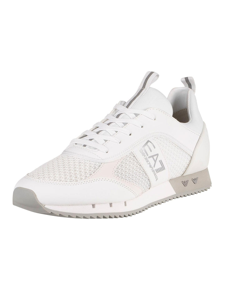 EA7 Emporio Armani Sneaker Black and White Carbon Low-Sneaker 41 EU Weiss, 41 EU Weiss