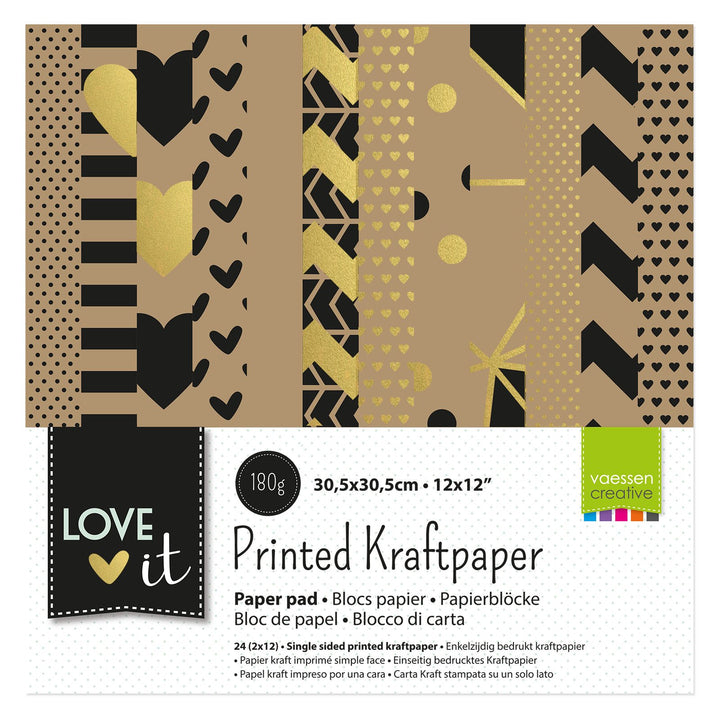 Florence 200106-002 Papier Pad, Mehrfarbig, 12 Zoll