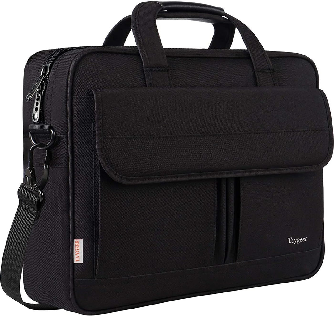 Taygeer Laptoptasche 15.6 Zoll Gross Laptop Tasche Umhängetasche Aktentasche Schultertasche Herren P