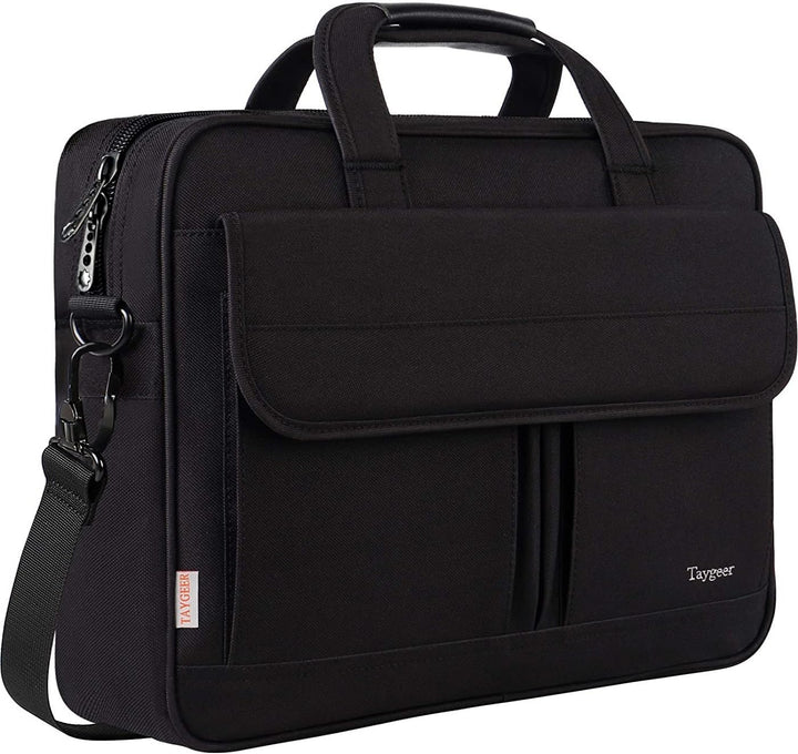 Taygeer Laptoptasche 15.6 Zoll Gross Laptop Tasche Umhängetasche Aktentasche Schultertasche Herren P
