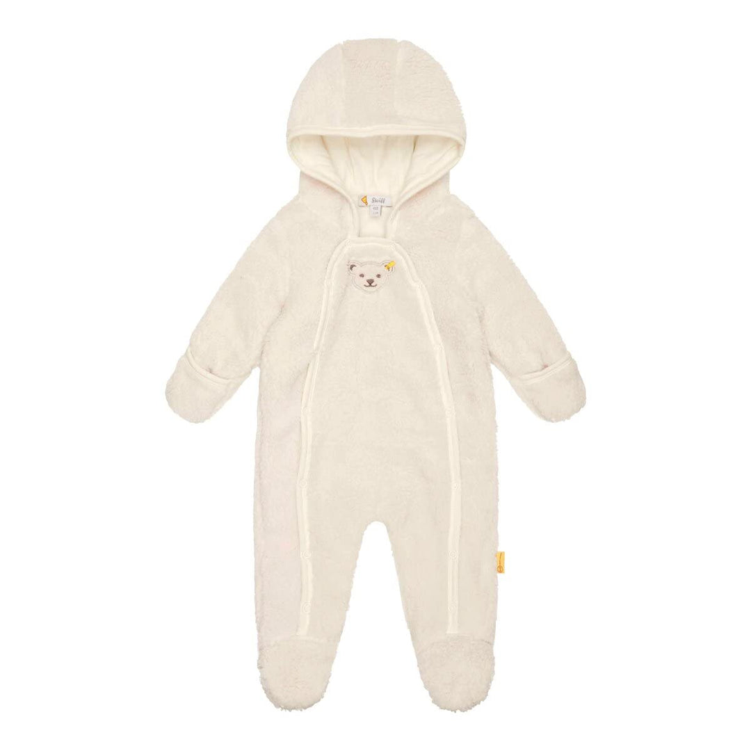 Steiff Baby-Mädchen Overall Einteiler 62 ANTIQUE WHITE, 62 ANTIQUE WHITE