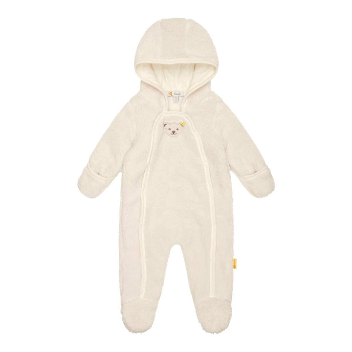 Steiff Baby-Mädchen Overall Einteiler 62 ANTIQUE WHITE, 62 ANTIQUE WHITE