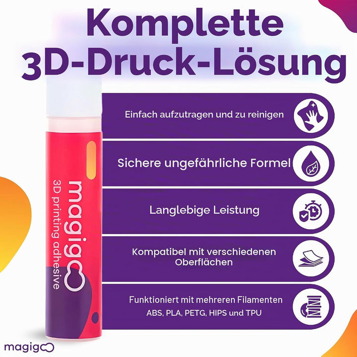 Magigoo MO2018 Stift 3D Druck Kleber für Grossformat 3D Drucker