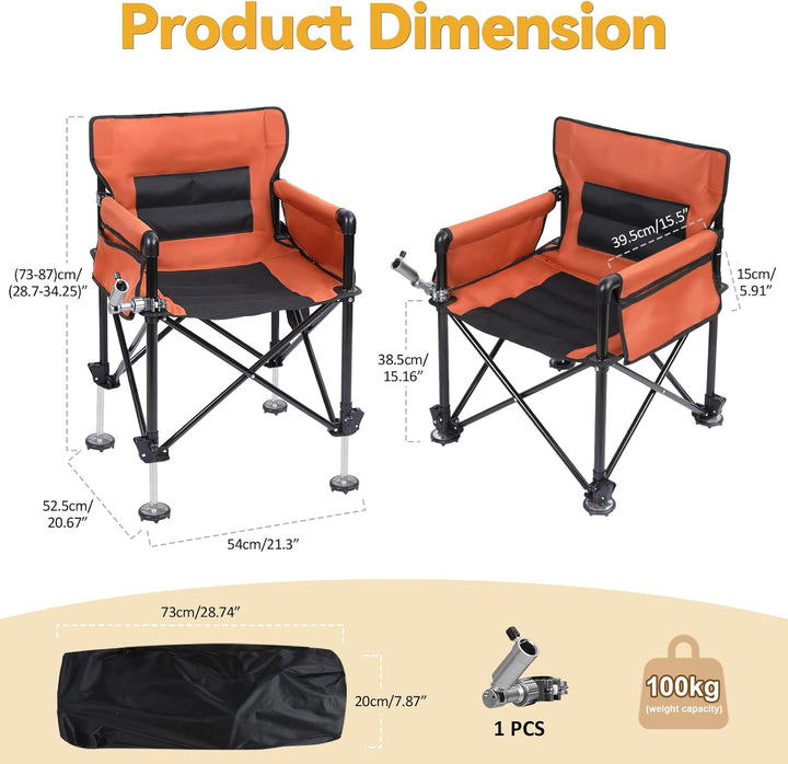 Klappbarer Campingtisch und Stuhl-Set, tragbarer Outdoor-Tisch für 4 Personen mit 4 Stühlen für Pick