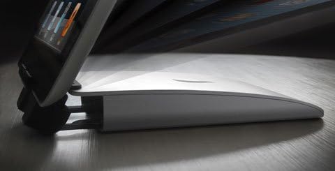 Rain Design iSlider - Kompakter Ständer für iPad iPhone Tablett Handy Smartphone Mobile Silber, Silb