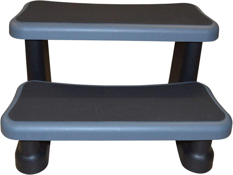 Weixelbaumer Whirlpool Treppe mit Zwei Stufen (Grau), Grau