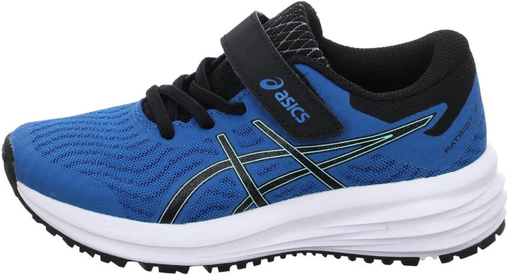ASICS Jungen Sneaker Schuhe Patriot 12 Sneaker Textil Kinderschuhe Uni Kinderschuhe Jungenschuhe Kid