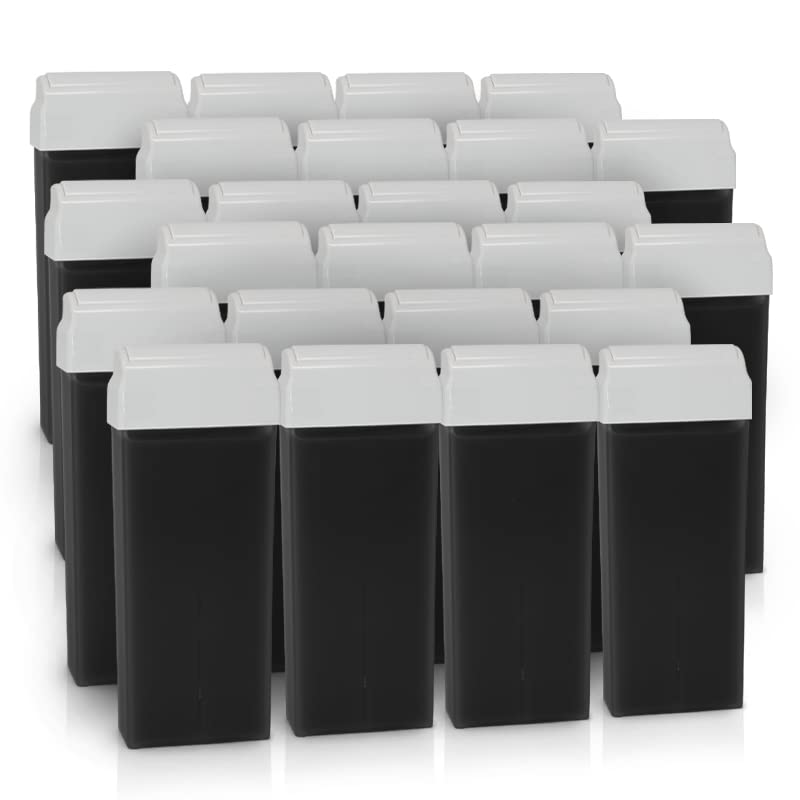 Haarentfernungswachs Roll-on Kohle, 24 Stück 24 stück (1er Pack), 24 stück (1er Pack)