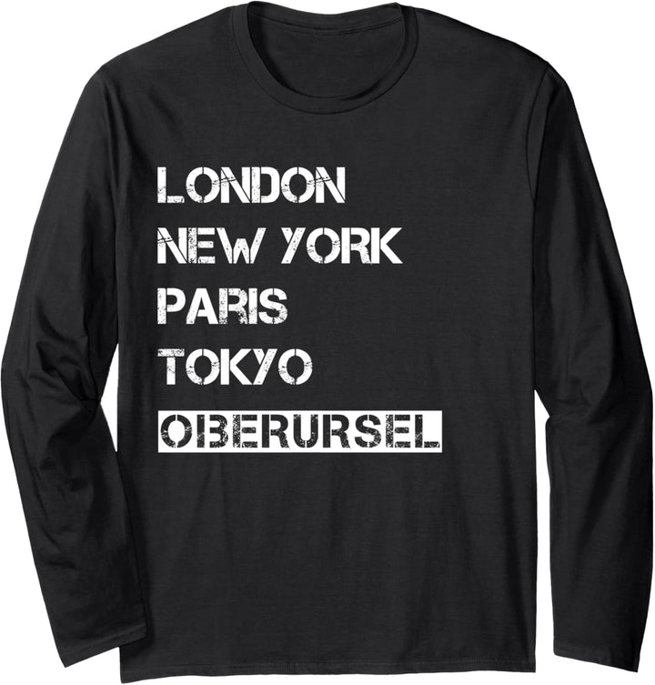 Meine Heimat Oberursel! Geburtsort & Heimatliebe Oberursel Langarmshirt