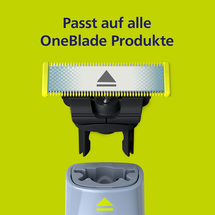 Philips OneBlade First Shave Klingen, passend für alle OneBlade und OneBlade Pro Modelle, für besond