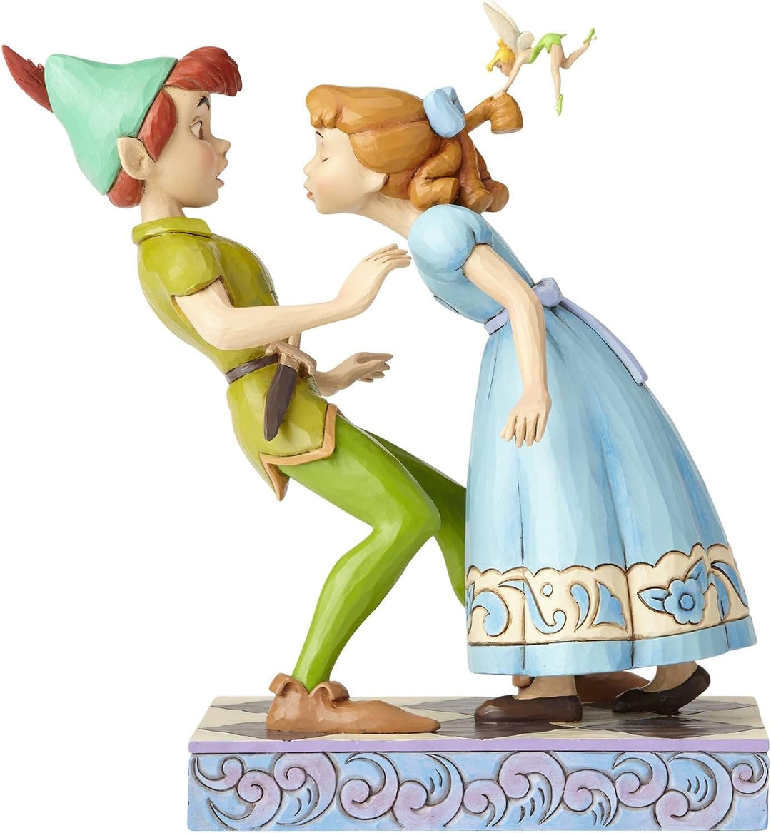 Disney Traditions An Unexpected Kiss - Peter Pan and Wendy Figur 170 x 110 x 190 cm, 170 x 110 x 190
