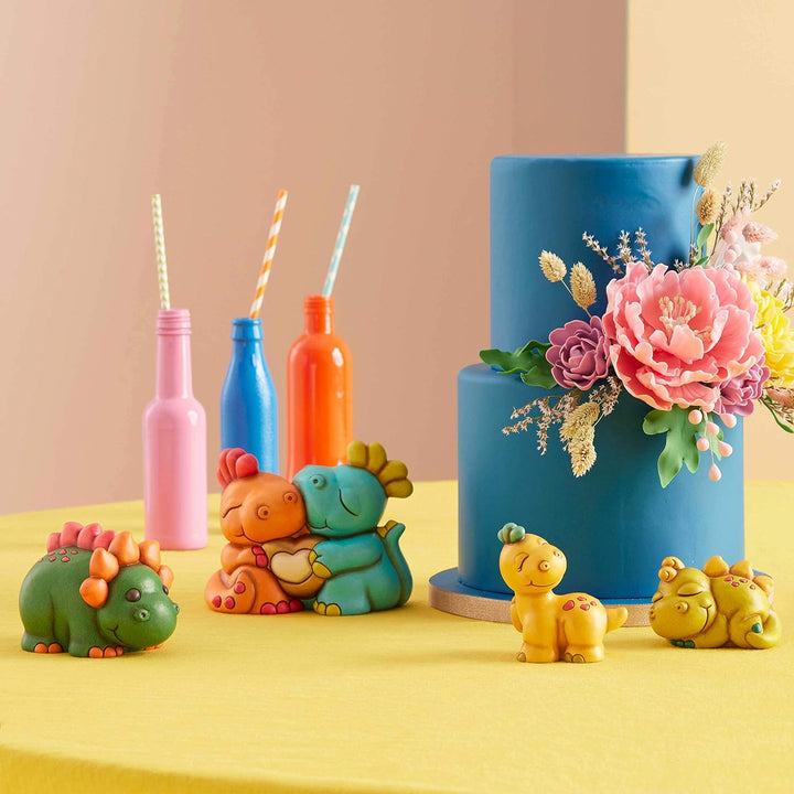 THUN - Lächelnder Dinosaurier - Gastgeschenke und Zubehör für Kinderzimmer - Geschenkidee - Linie Ze