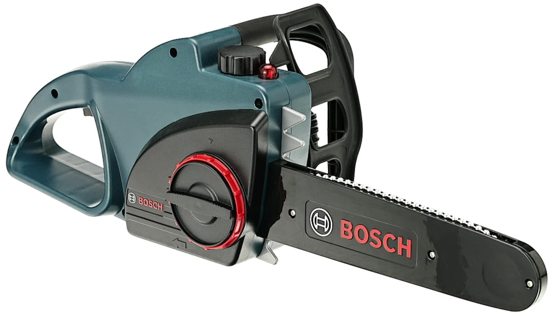 Theo Klein 8250 - Bosch Kettensäge batteriebetrieben, profiline blau, Spielzeug