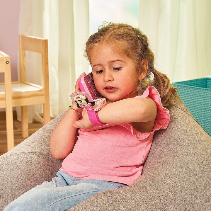 VTech Minnies Lernhandy – Mit den Originalstimmen von Minnie und Daisy sowie spannenden Lernspielen