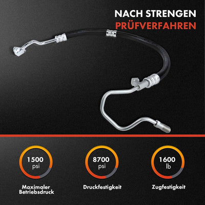 Frankberg Ausgleichsbehälter Schlauch Kompatibel mit A3 8L1 1.8L 1.9L 1998-2003 Leon 1M1 1.6L 1.8L 1