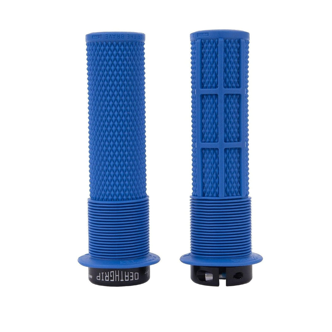 DeathGrip Flanged Grips Blau, Blau