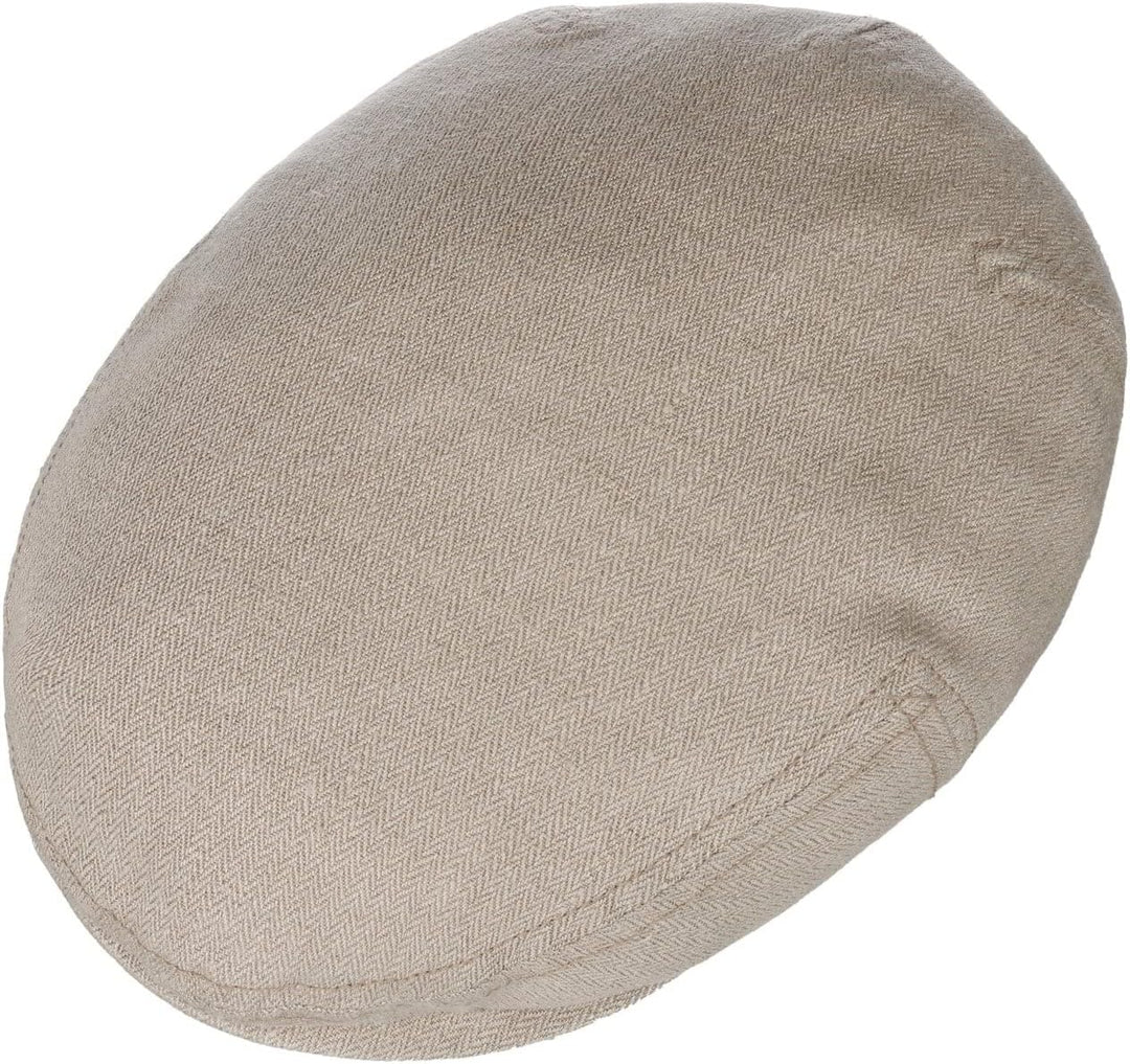 Stetson Kent New Sustainable Leinen Flatcap - Einfarbige Mütze - Klassische Schiebermütze - Unifarbe